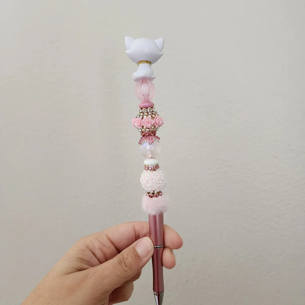 Disney Marie Doorable Beaded Pen